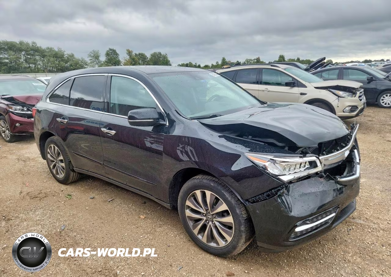 2014 Acura Mdx Technology VIN:5FRYD4H48EB020400 - 4