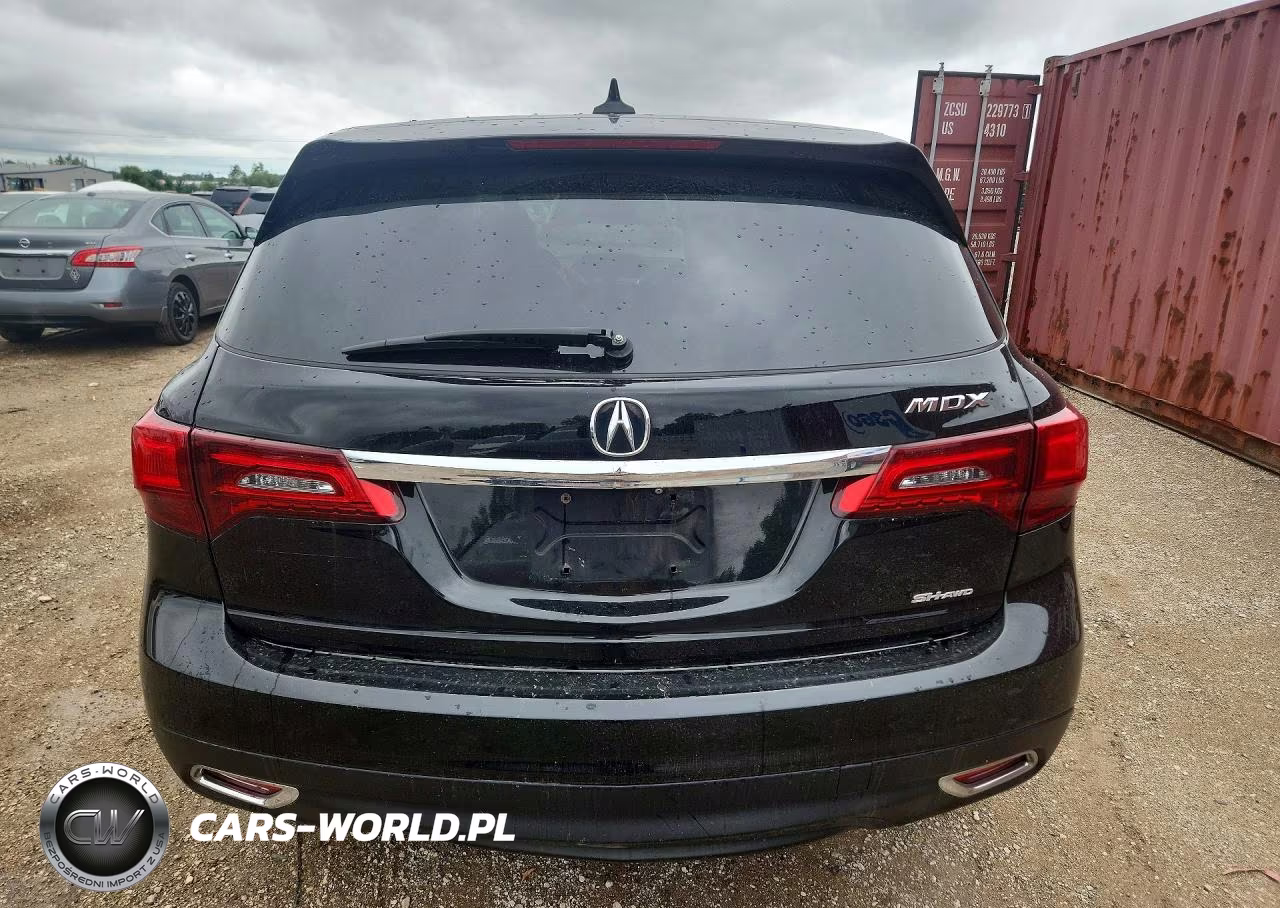 2014 Acura Mdx Technology VIN:5FRYD4H48EB020400 - 6