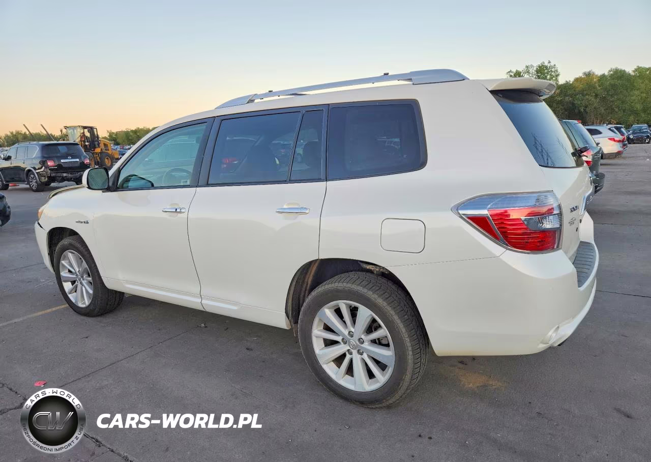 2009 Toyota Highlander Hybrid VIN:JTEEW41A992032624 - 2