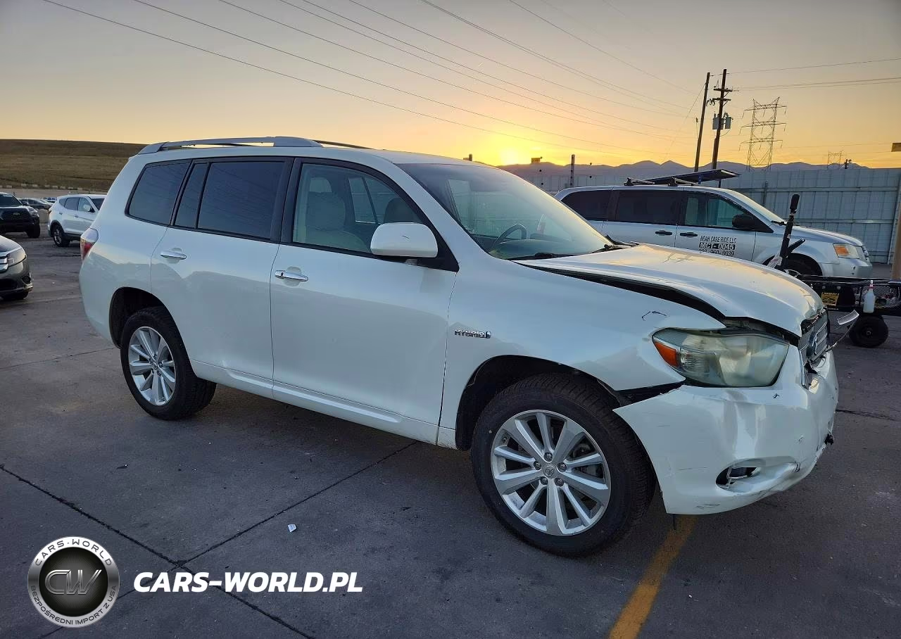 2009 Toyota Highlander Hybrid VIN:JTEEW41A992032624 - 4