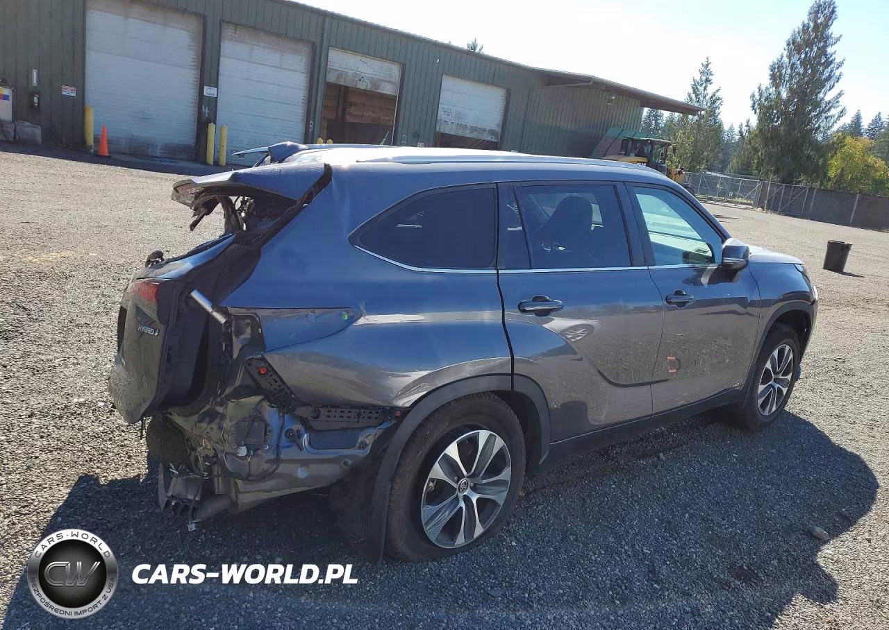 2024 Toyota Highlander Hybrid Xle VIN:5TDKBRCH7RS631203 - 3