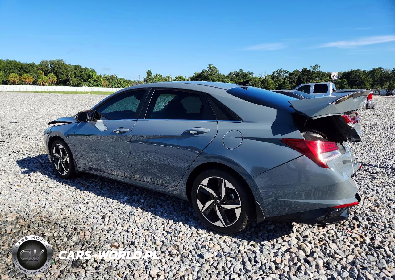 2022 Hyundai Elantra Sel VIN:KMHLN4AG9NU343631 - 2