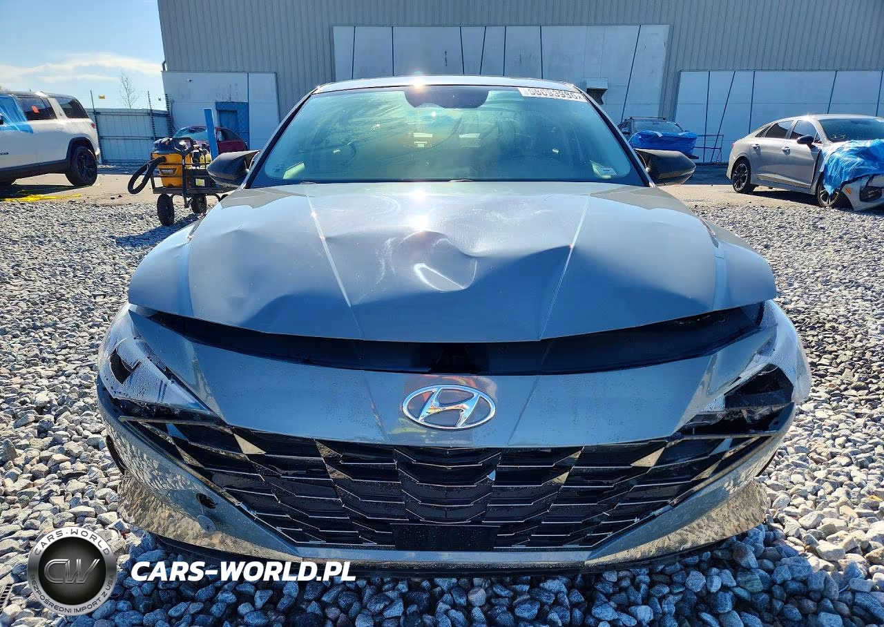 2022 Hyundai Elantra Sel VIN:KMHLN4AG9NU343631 - 5