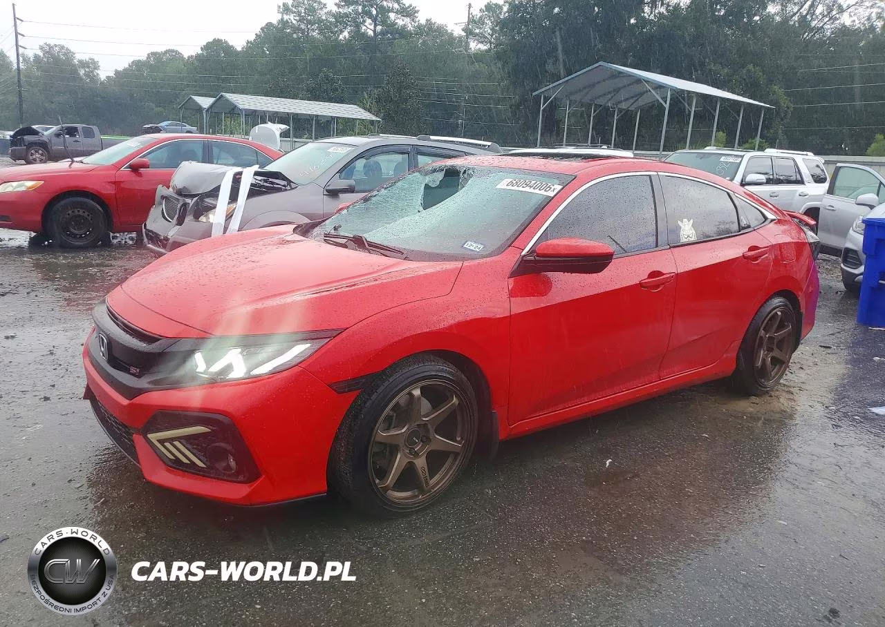 2018 Honda Civic Si VIN:2HGFC1E55JH706178 - 1