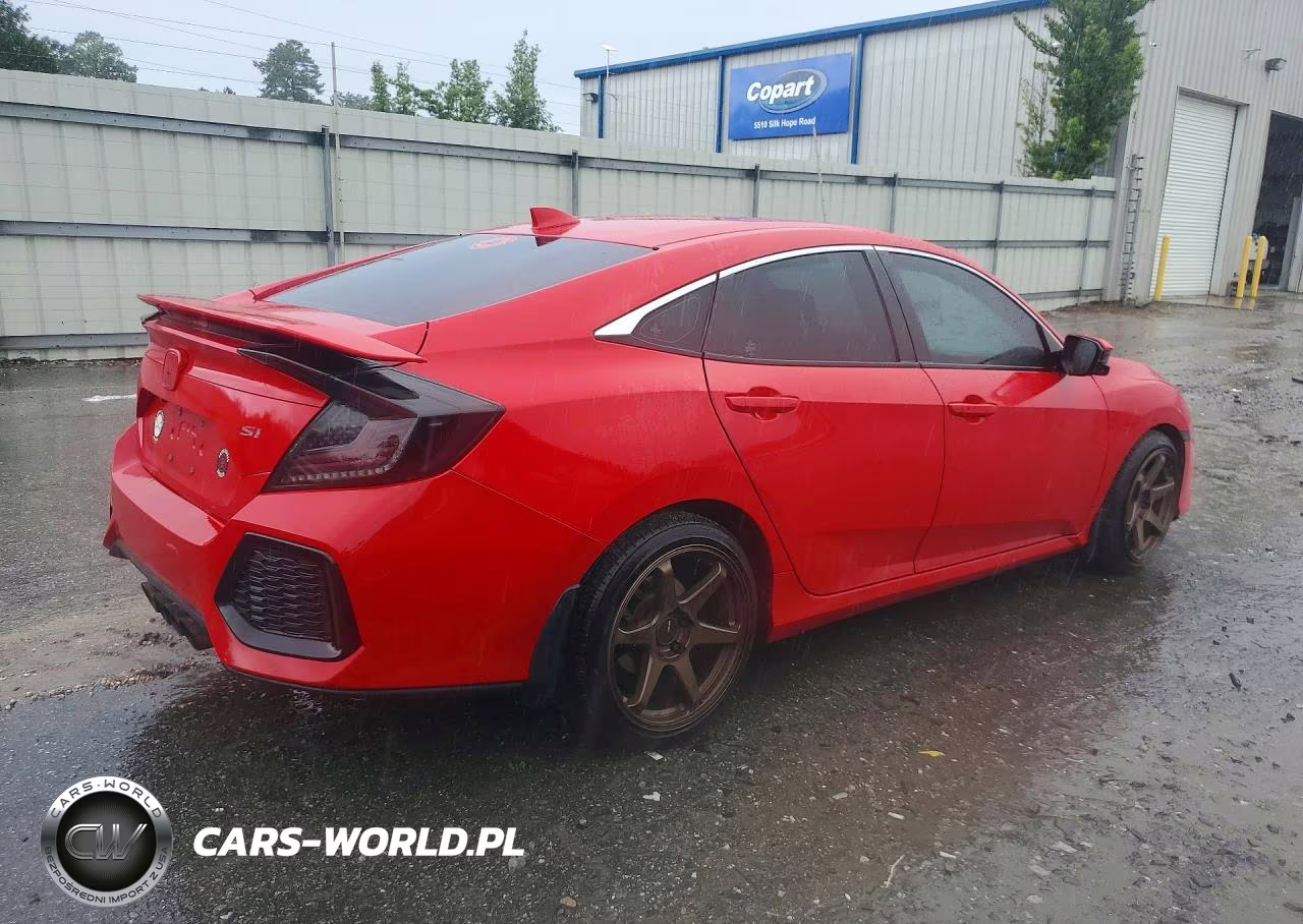 2018 Honda Civic Si VIN:2HGFC1E55JH706178 - 3