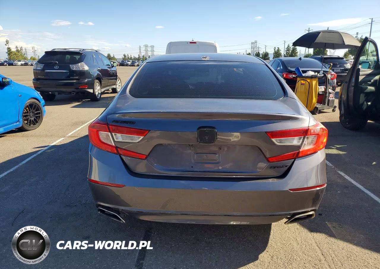 2018 Honda Accord Sport VIN:1HGCV1F34JA240848 - 6