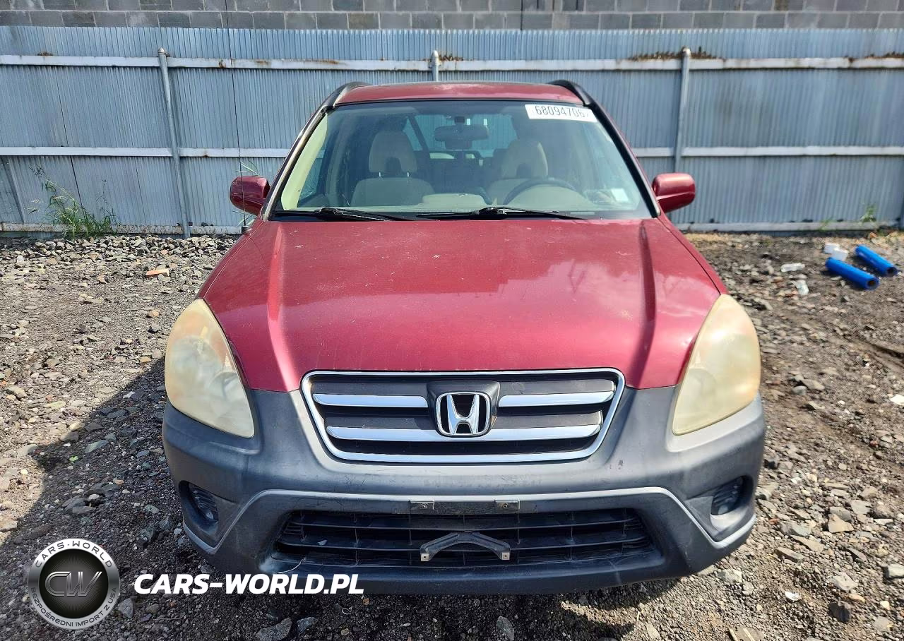 2006 Honda Cr-V Ex VIN:SHSRD788X6U410466 - 5