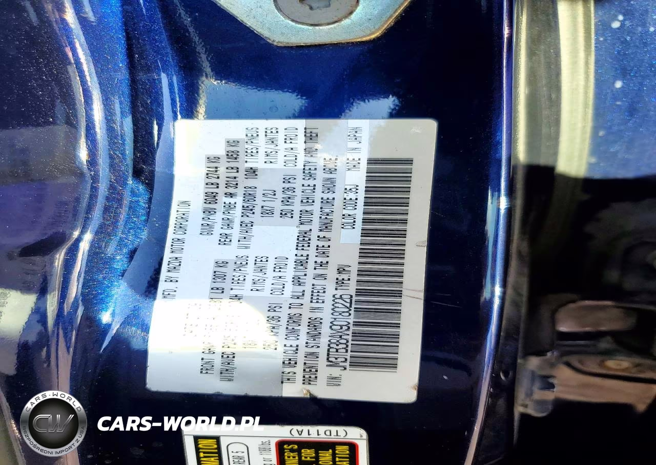 2009 Mazda Cx-9 VIN:JM3TB38AX90180226 - 13