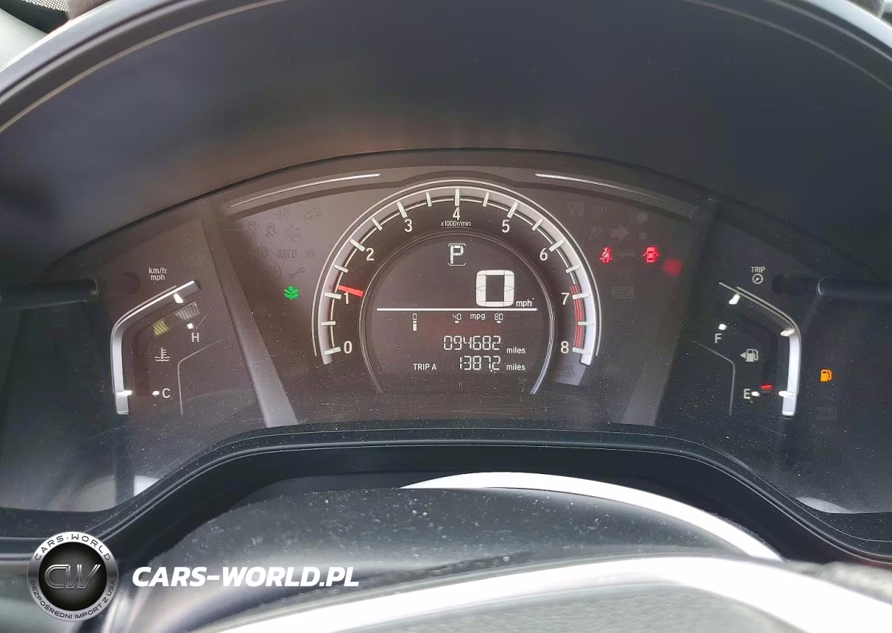2019 Honda Cr-V Lx VIN:2HKRW6H35KH226483 - 9