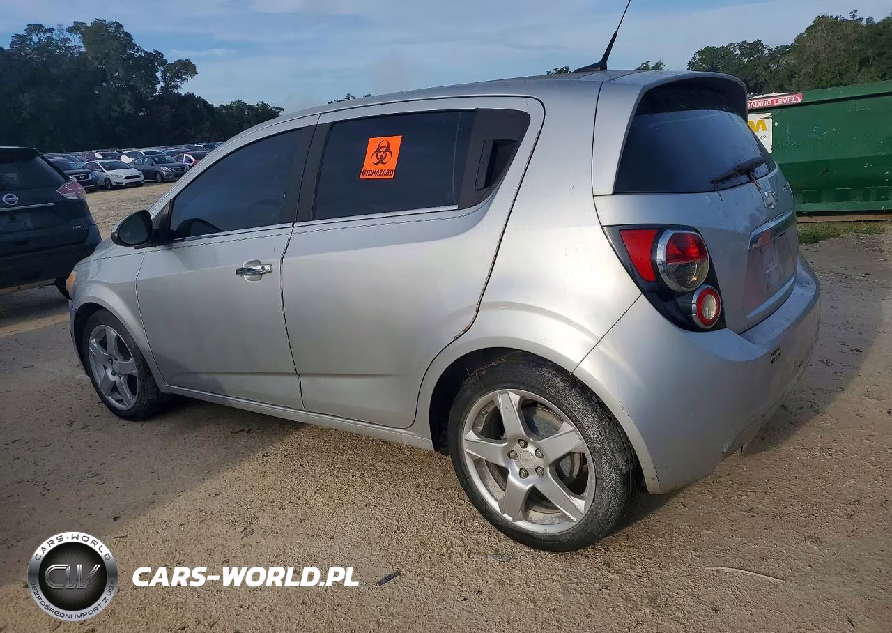 2014 Chevrolet Sonic Ltz VIN:1G1JE6SBXE4242049 - 2