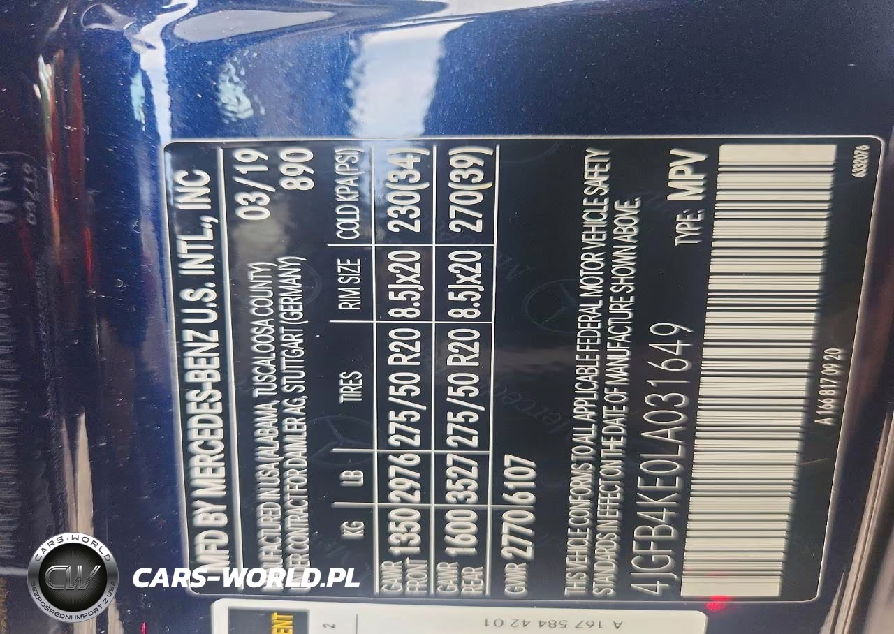 2020 Mercedes-Benz Gle 350 4Matic VIN:4JGFB4KE0LA031649 - 13