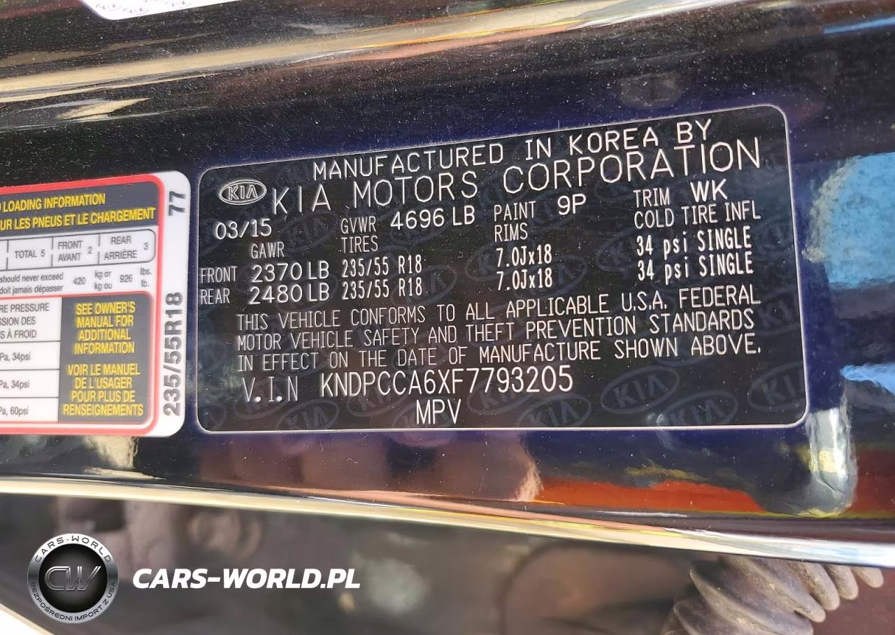 2015 Kia Sportage Ex VIN:KNDPCCA6XF7793205 - 13