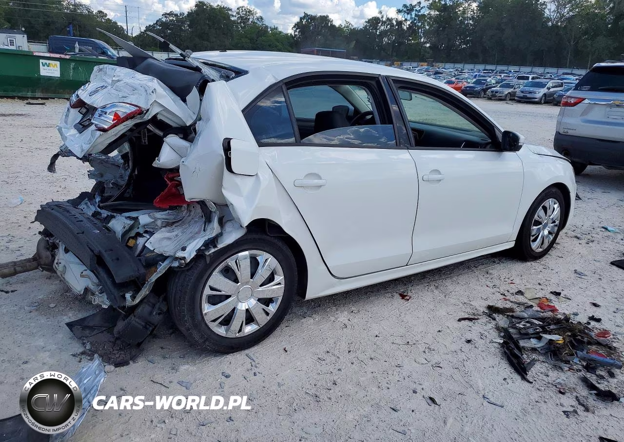 2011 Volkswagen Jetta Se VIN:3VWDX7AJ5BM302281 - 3