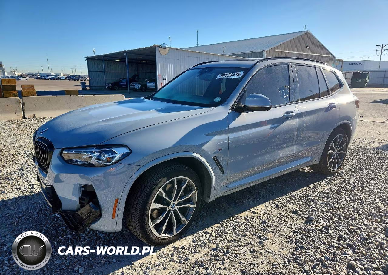 2022 BMW X3 xDrive30I VIN:5UX53DP09N9M63492 - 1