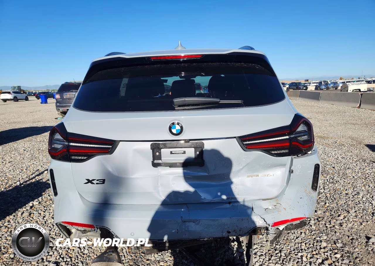 2022 BMW X3 xDrive30I VIN:5UX53DP09N9M63492 - 6