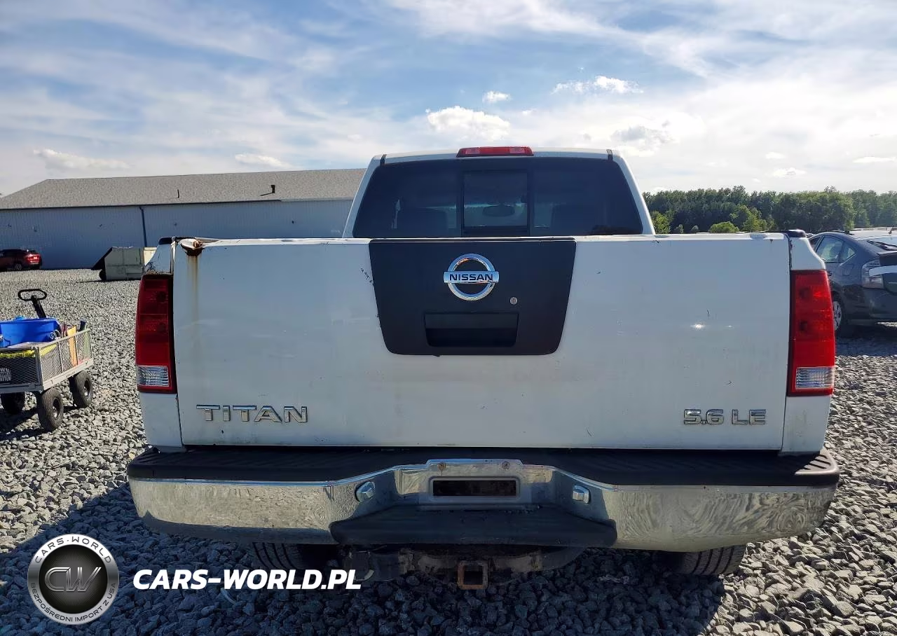2004 Nissan Titan Xe VIN:1N6AA06B34N591246 - 6