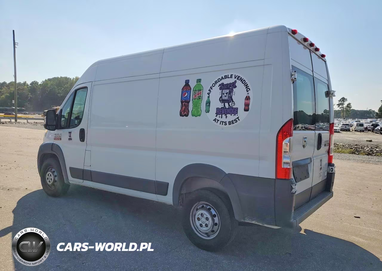 2014 Ram Promaster 2500 Delivery Van VIN:3C6TRVCG0EE109170 - 2