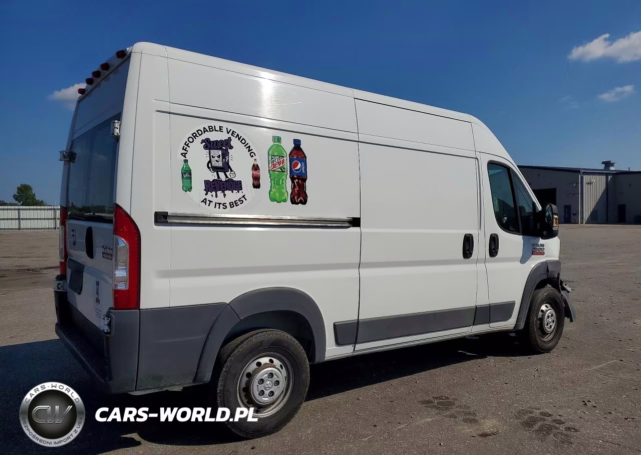 2014 Ram Promaster 2500 Delivery Van VIN:3C6TRVCG0EE109170 - 3