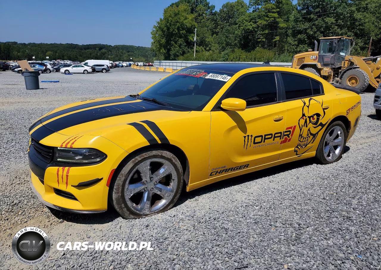 2018 Dodge Charger Sxt Plus VIN:2C3CDXHG0JH176267 - 1