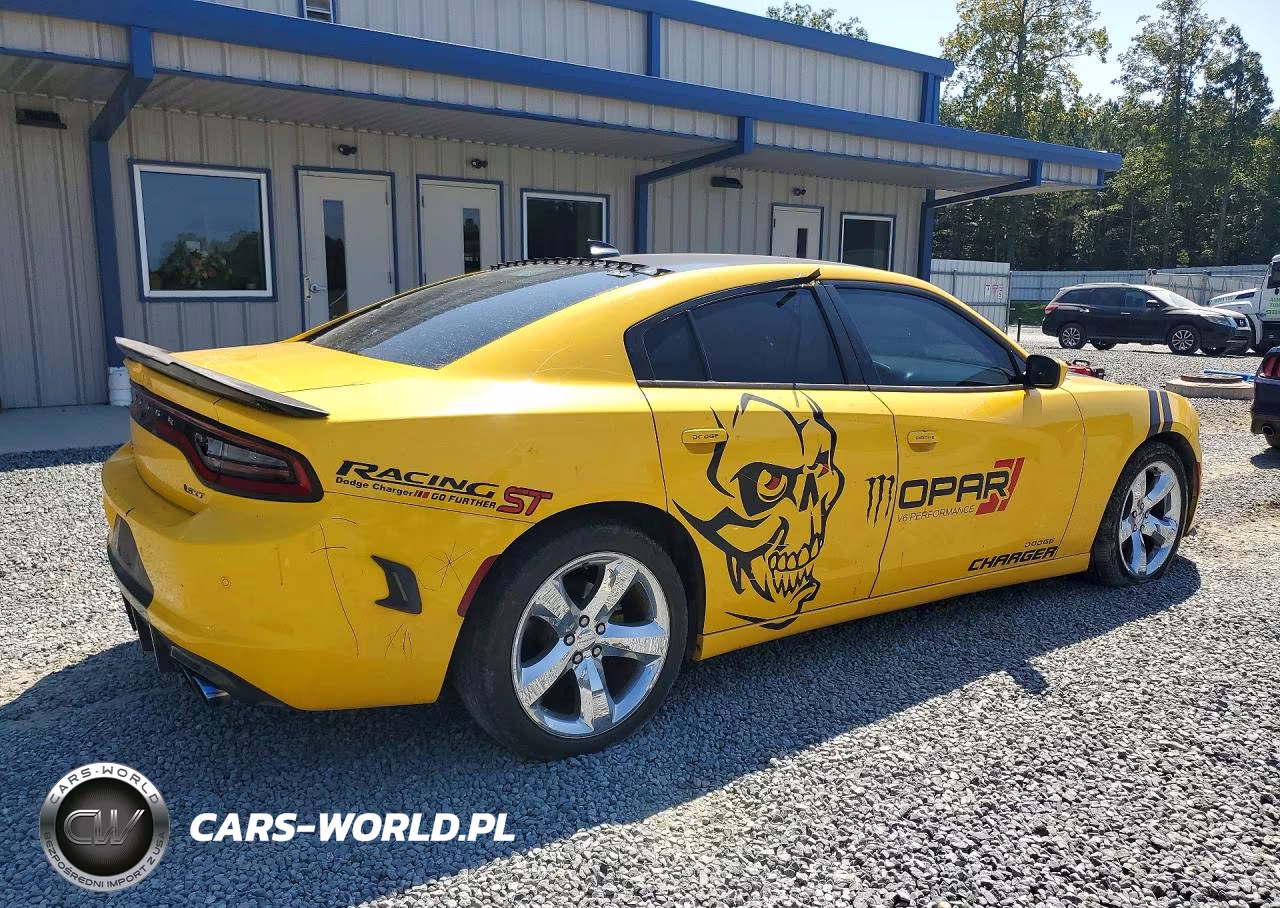 2018 Dodge Charger Sxt Plus VIN:2C3CDXHG0JH176267 - 3