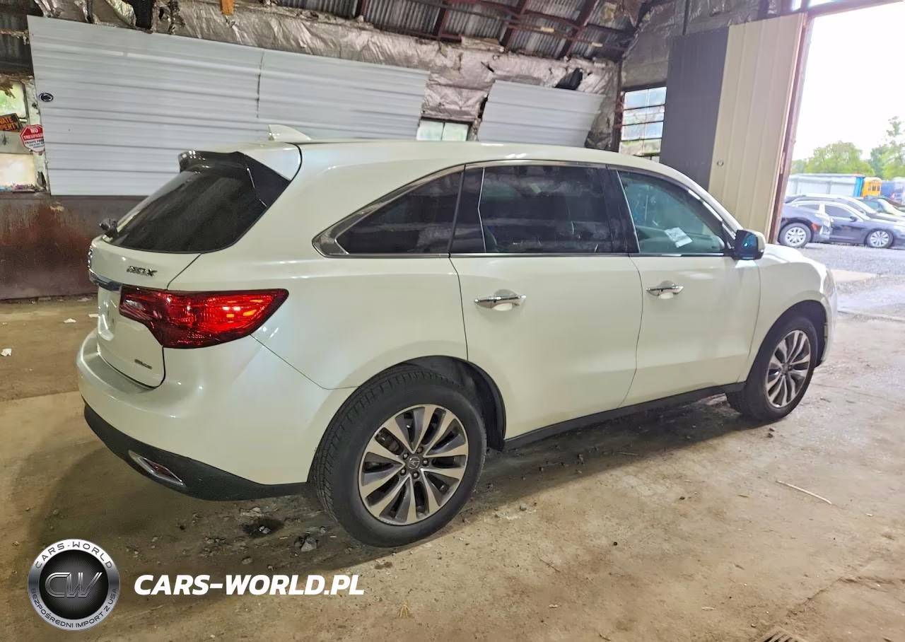 2014 Acura Mdx Technology VIN:5FRYD4H67EB034502 - 3