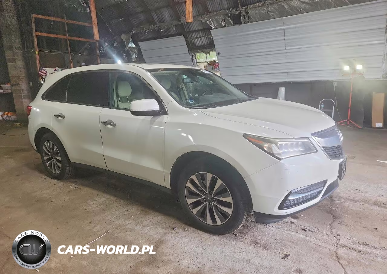 2014 Acura Mdx Technology VIN:5FRYD4H67EB034502 - 4