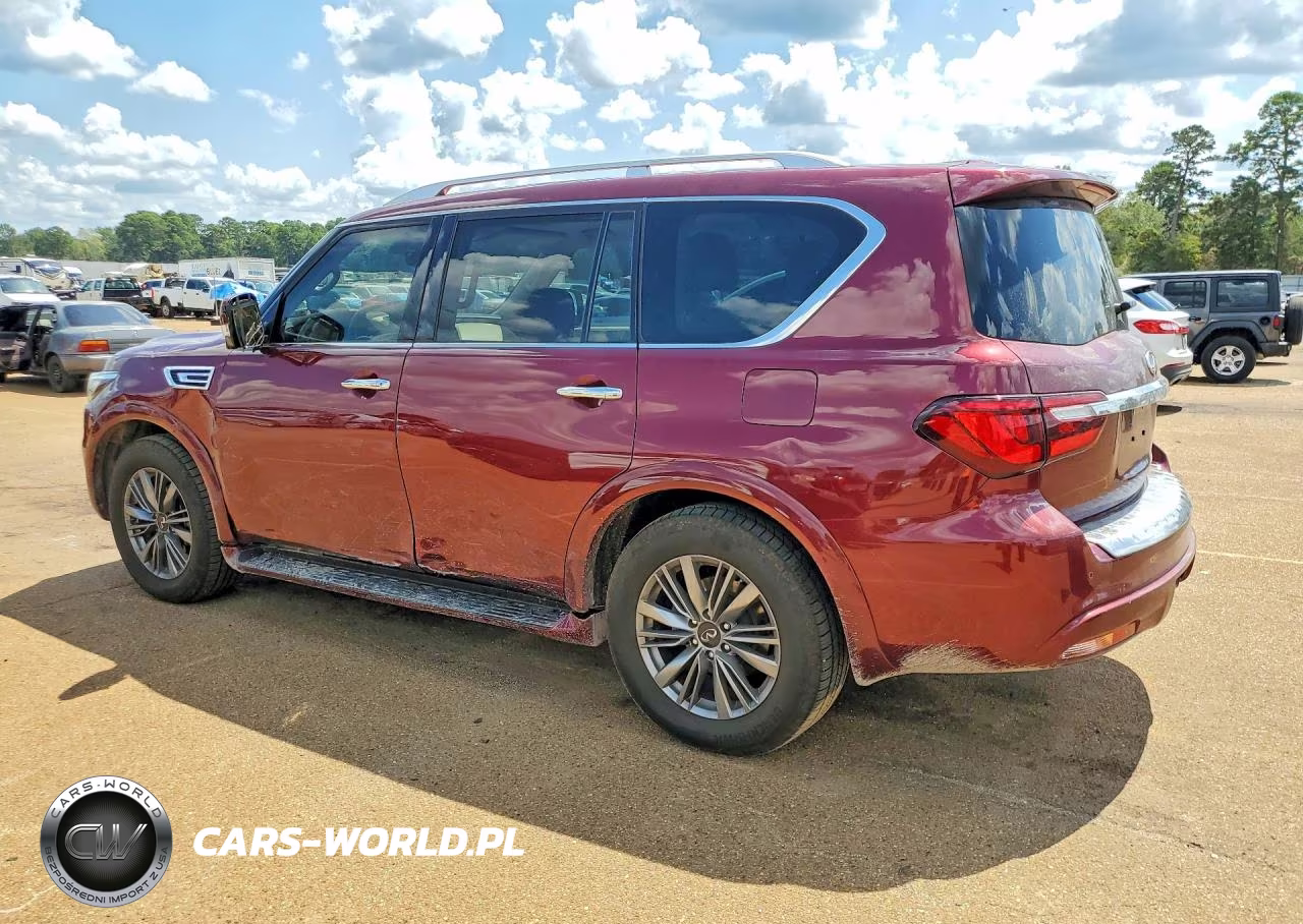 2022 Infiniti Qx80 Luxe VIN:JN8AZ2AF8N9740671 - 2