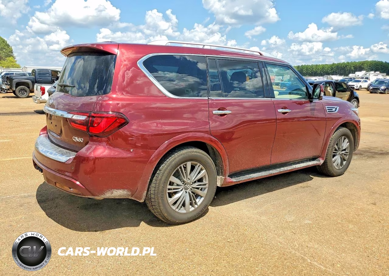 2022 Infiniti Qx80 Luxe VIN:JN8AZ2AF8N9740671 - 3