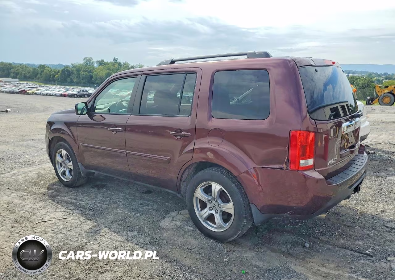 2012 Honda Pilot Ex-L VIN:5FNYF4H58CB080226 - 2