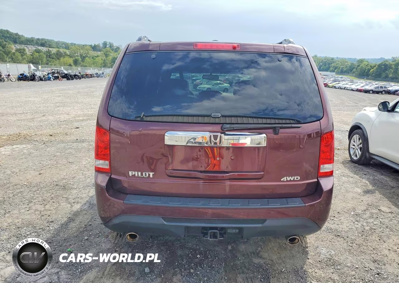 2012 Honda Pilot Ex-L VIN:5FNYF4H58CB080226 - 6