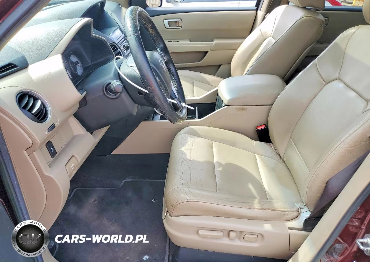 2012 Honda Pilot Ex-L VIN:5FNYF4H58CB080226 - 7