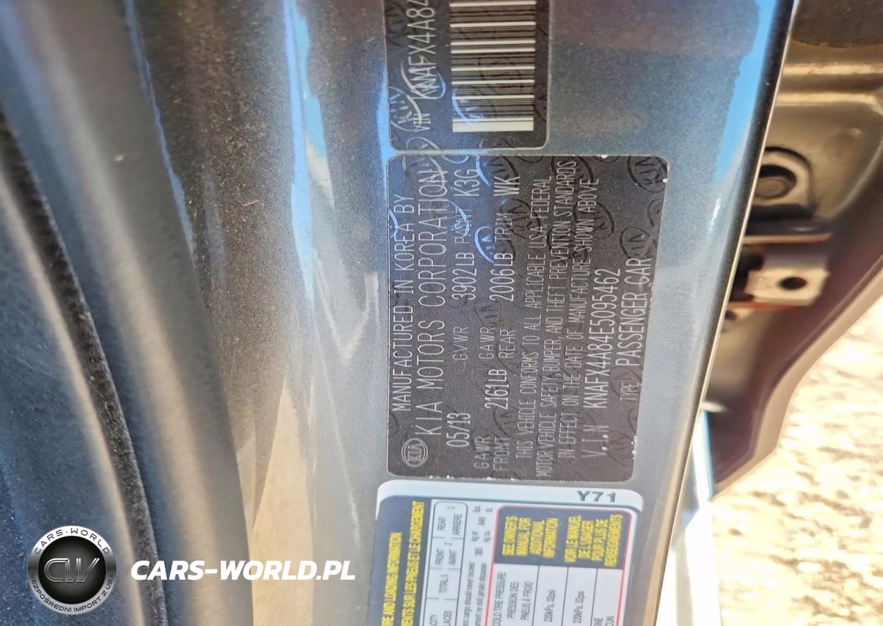 2014 Kia Forte Ex VIN:KNAFX4A84E5095462 - 12