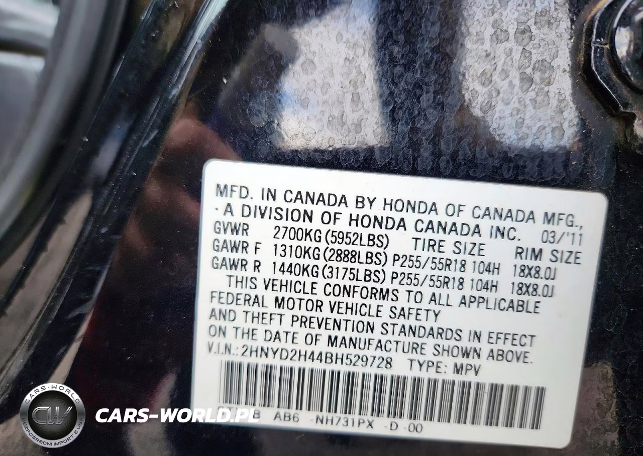 2011 Acura Mdx Technology VIN:2HNYD2H44BH529728 - 14