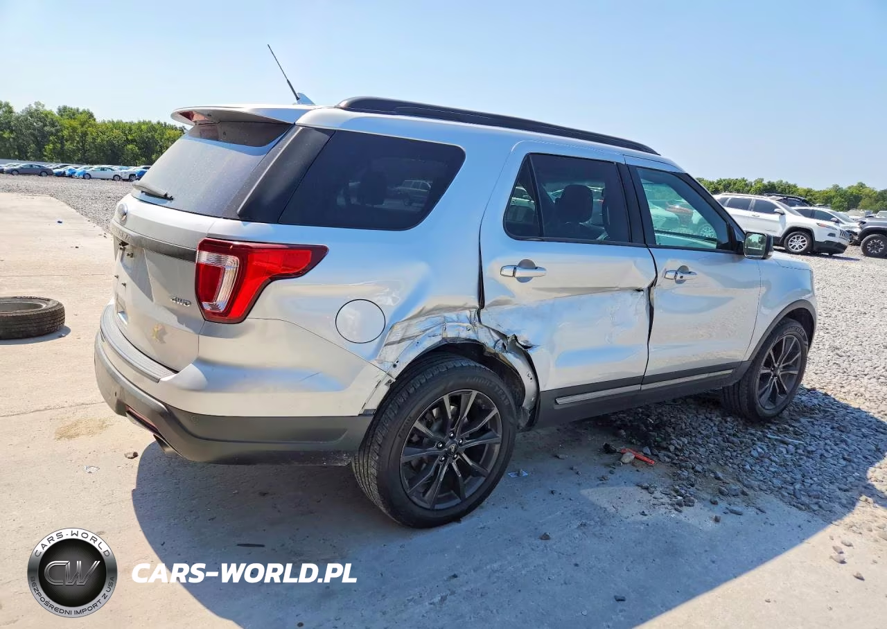 2018 Ford Explorer Xlt VIN:1FM5K8D81JGC27376 - 3