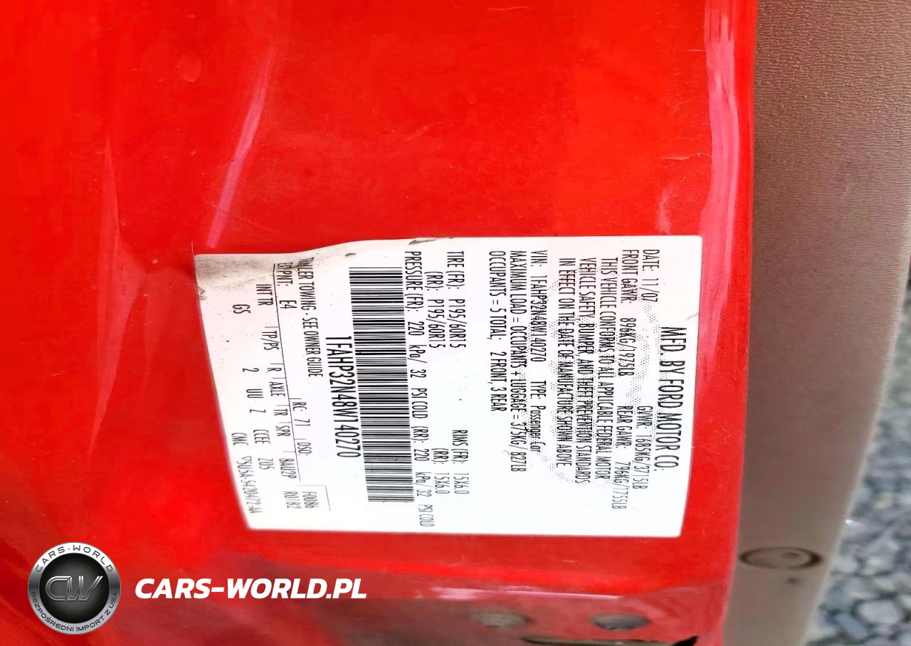 2008 Ford Focus S-Se VIN:1FAHP32N48W140270 - 12
