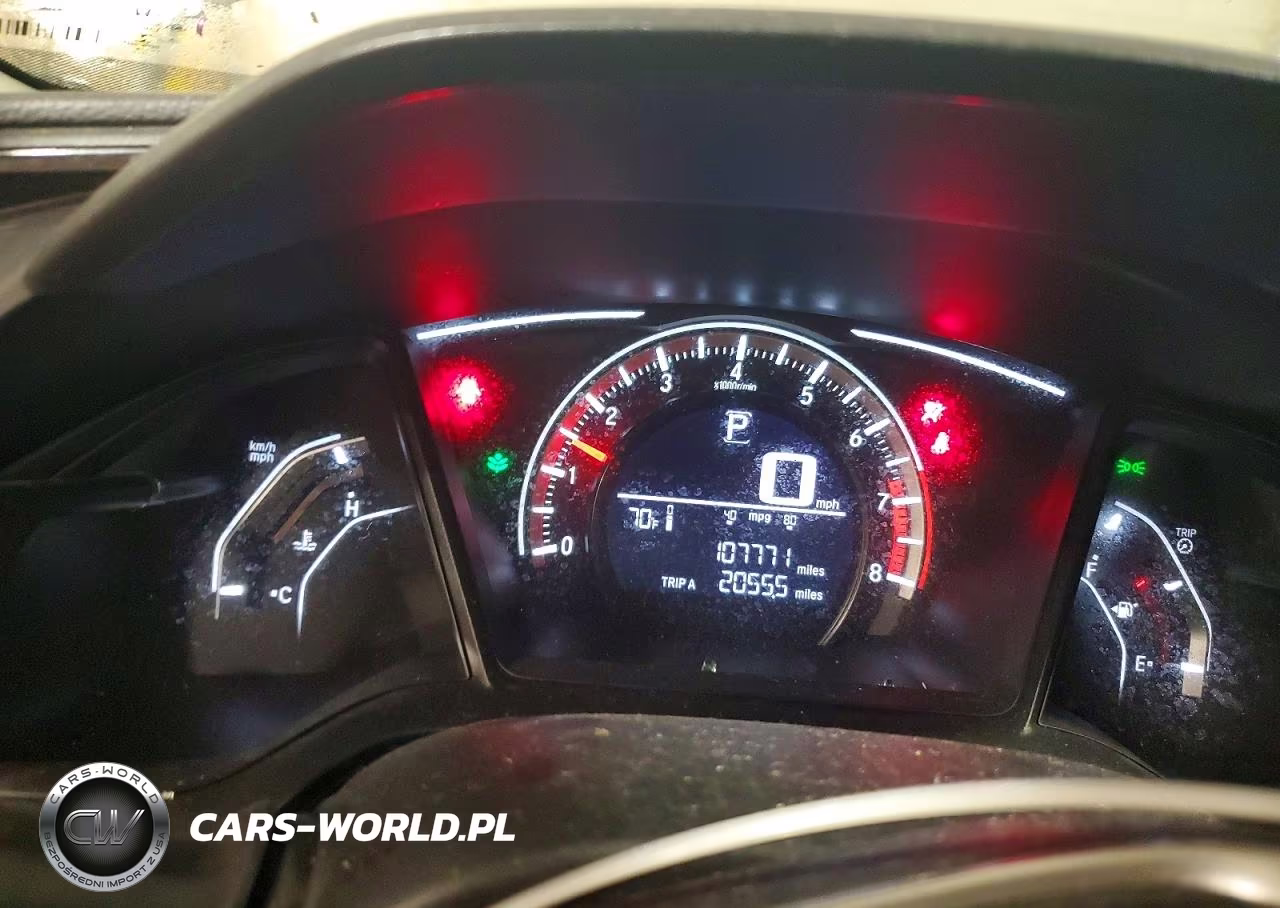 2018 Honda Civic Ex VIN:2HGFC2F55JH552544 - 9