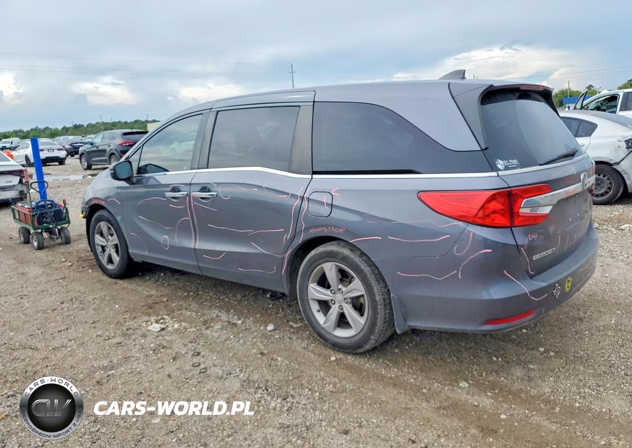 2018 Honda Odyssey Exl VIN:5FNRL6H76JB083326 - 2