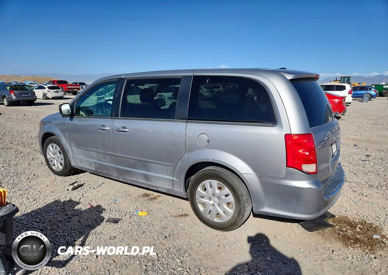 2016 Dodge Grand Caravan Se VIN:2C4RDGBG1GR278162 - 2