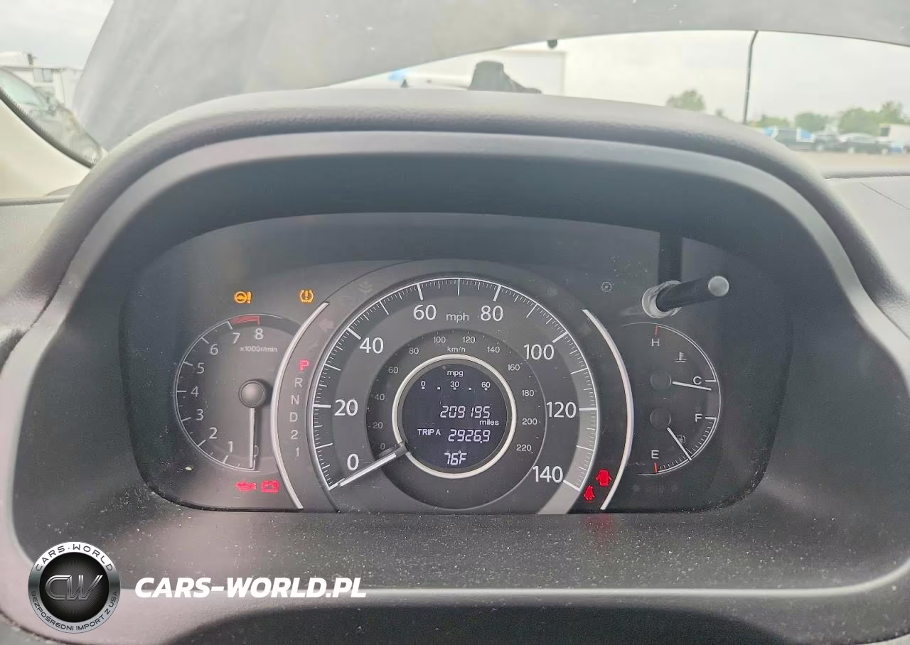 2014 Honda Cr-V Lx VIN:5J6RM4H37EL075098 - 9