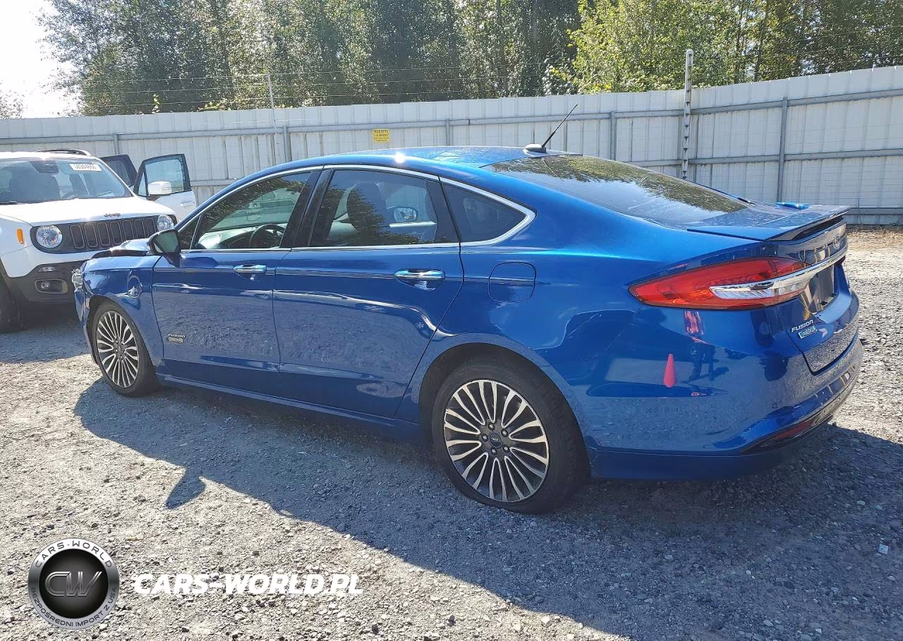2017 Ford Fusion Titanium Phev VIN:3FA6P0SU8HR209445 - 2