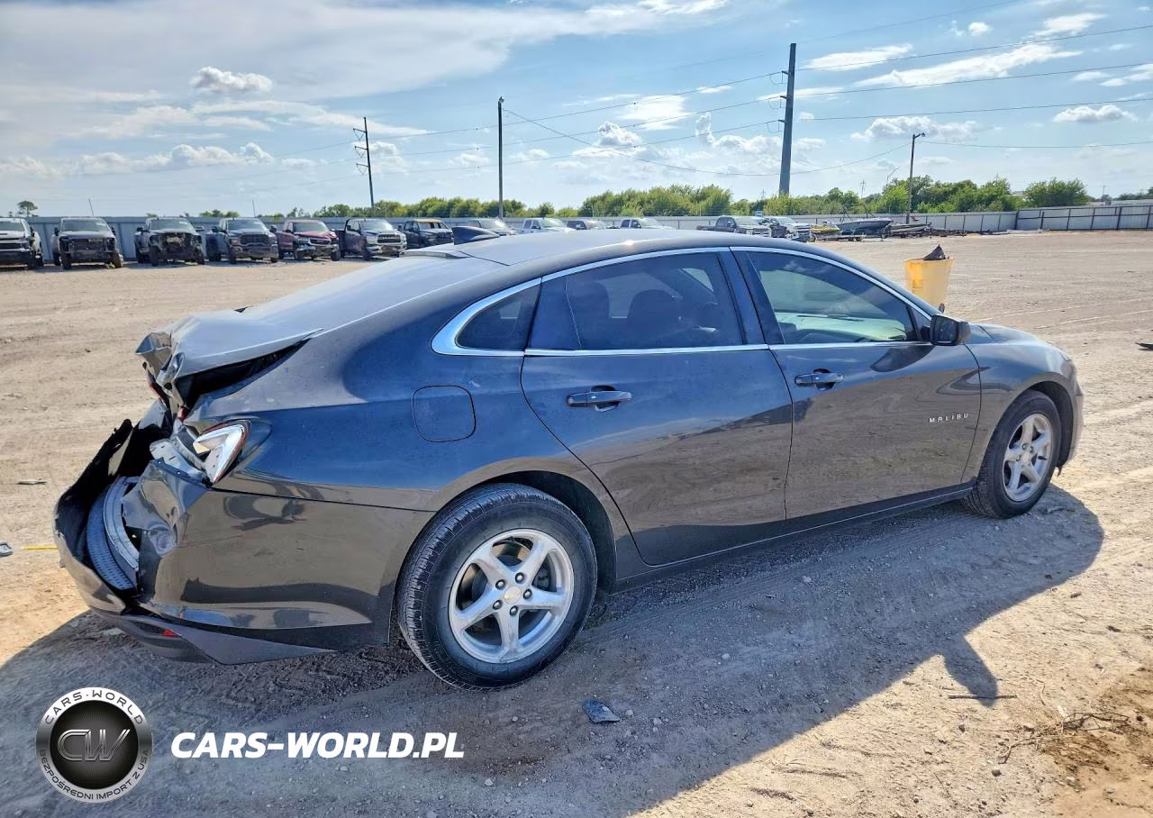 2017 Chevrolet Malibu Ls VIN:1G1ZB5ST9HF122508 - 3