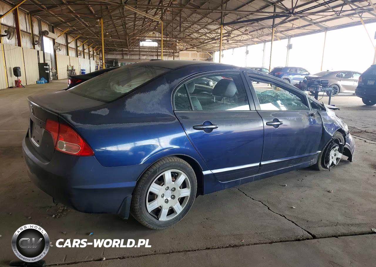 2007 Honda Civic Lx VIN:1HGFA16527L138603 - 3