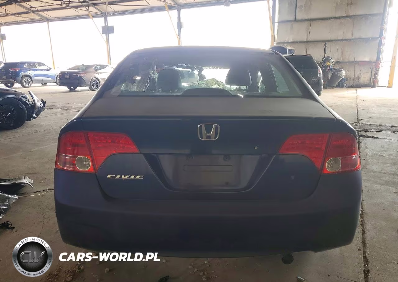 2007 Honda Civic Lx VIN:1HGFA16527L138603 - 6