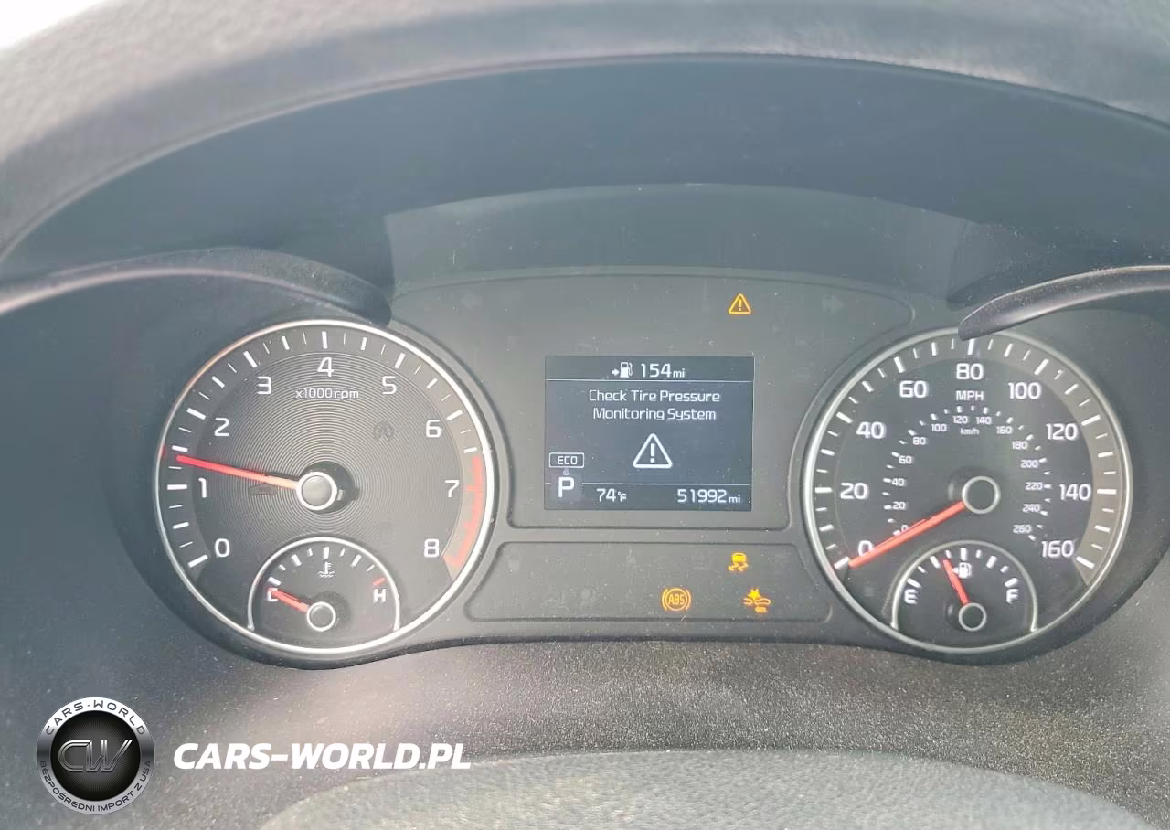 2019 Kia Optima Lx VIN:5XXGT4L36KG346882 - 9