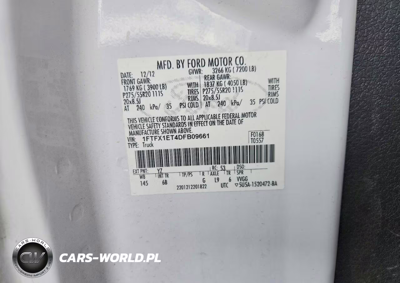 2013 Ford F150 Super Cab VIN:1FTFX1ET4DFB09661 - 12