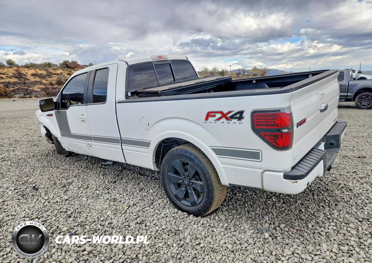 2013 Ford F150 Super Cab VIN:1FTFX1ET4DFB09661 - 2