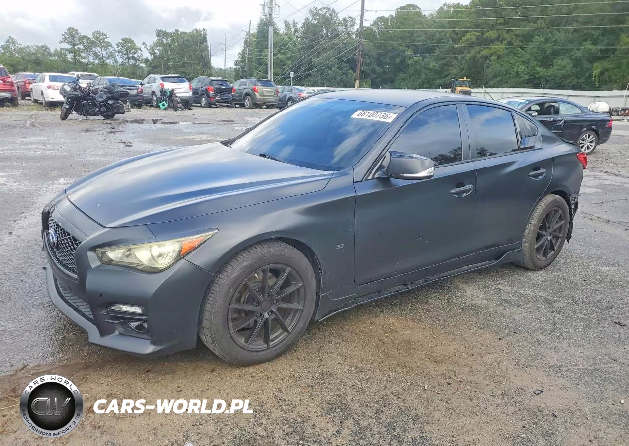 2015 Infiniti Q50 Base VIN:JN1BV7AP0FM343121 - 1