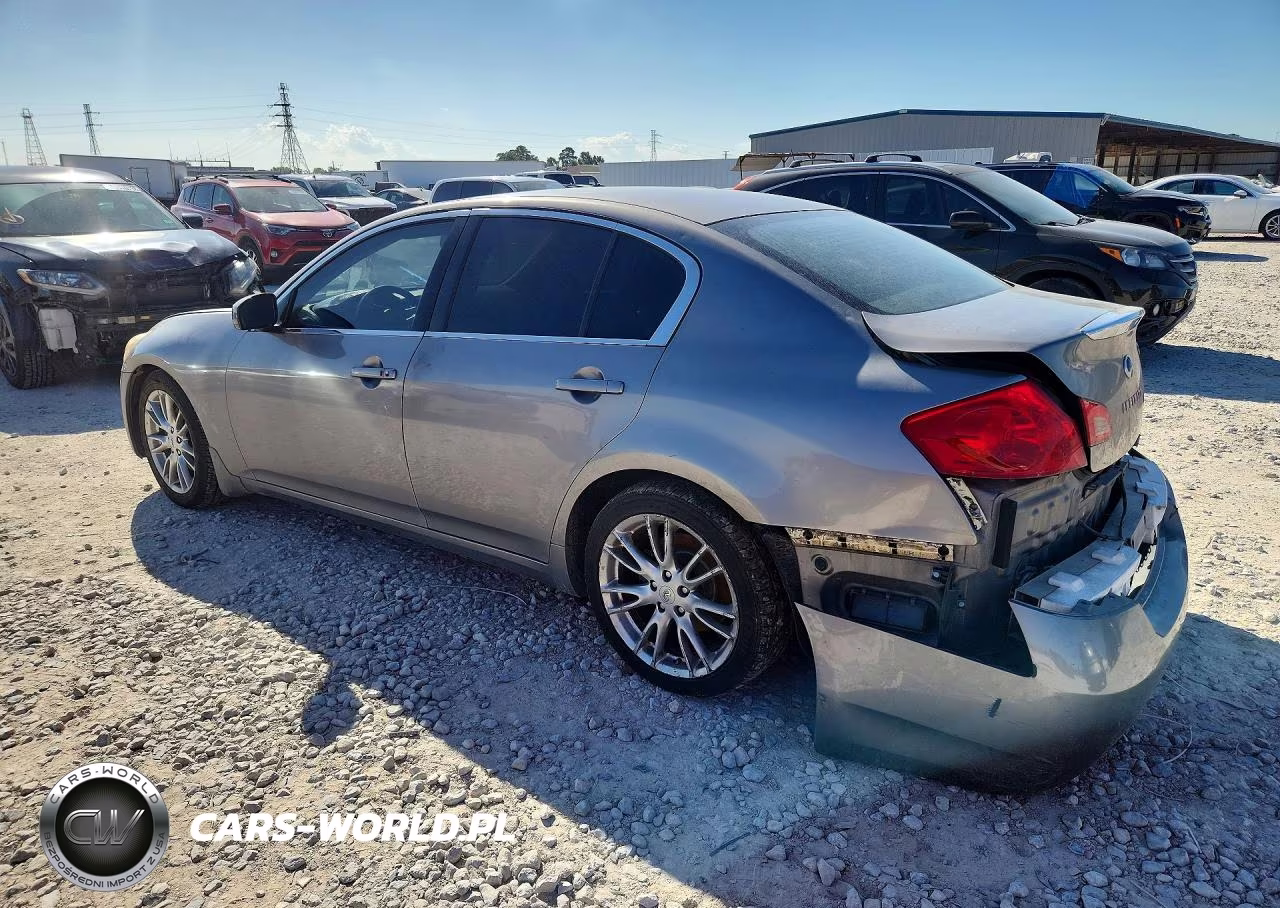 2007 Infiniti G35 Base VIN:JNKBV61E07M712873 - 2