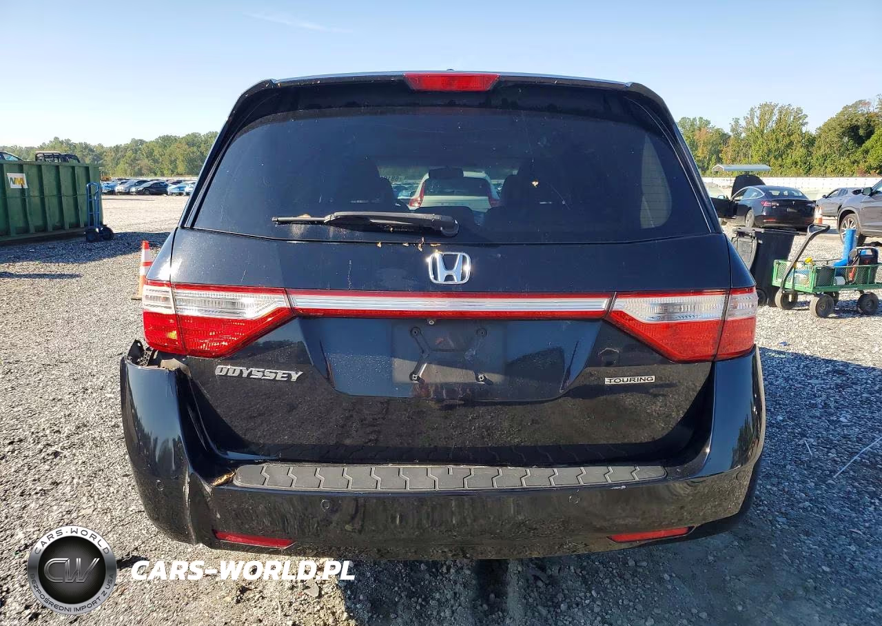 2012 Honda Odyssey Touring VIN:5FNRL5H92CB035966 - 6