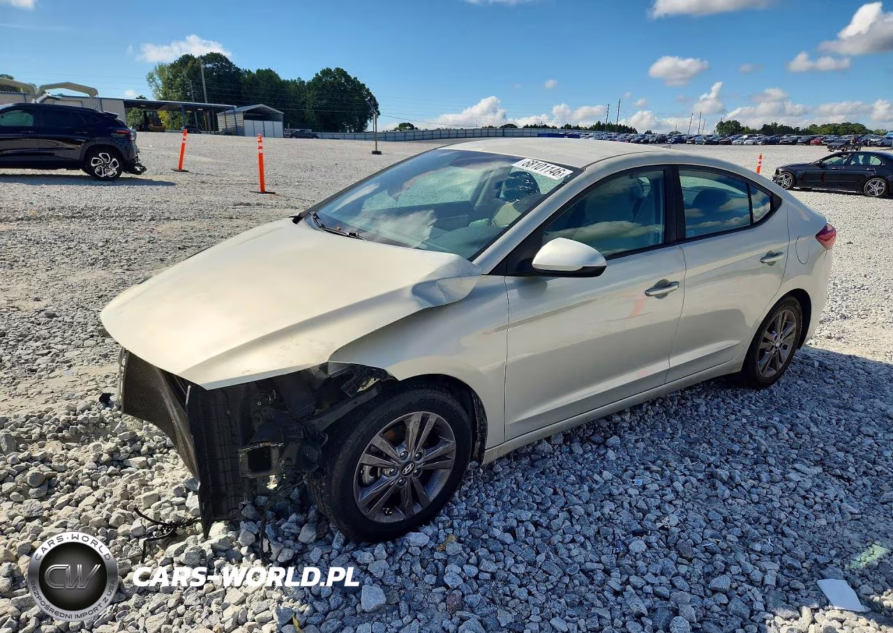 2017 Hyundai Elantra Se VIN:KMHD84LF7HU064750 - 1